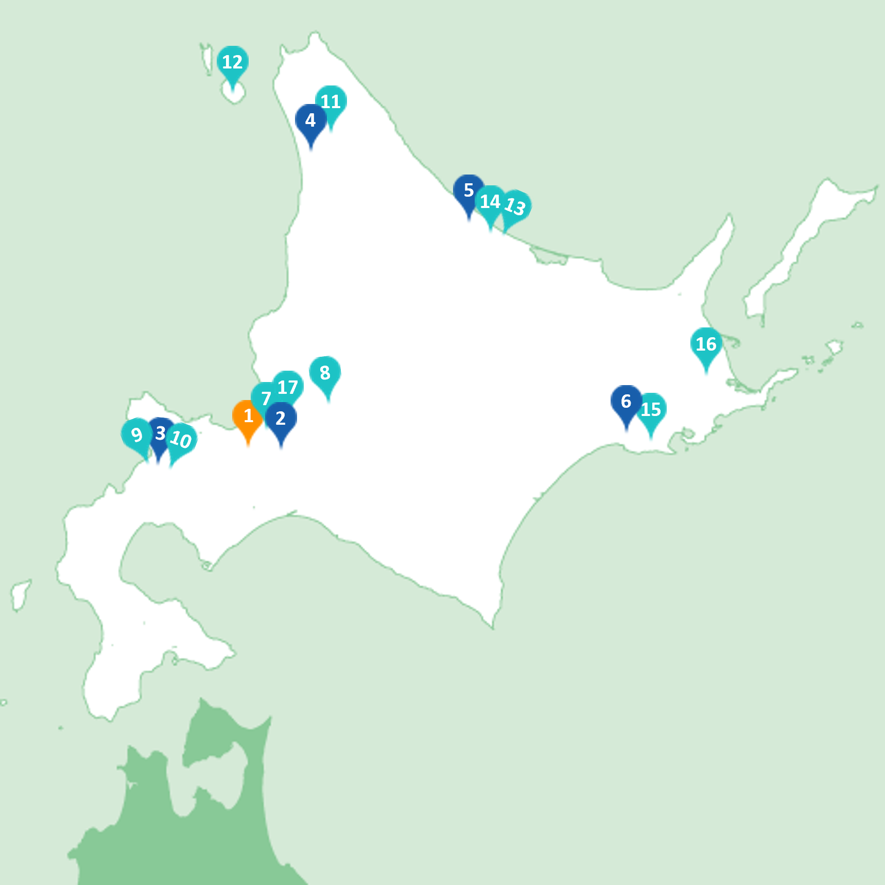 北海道地図