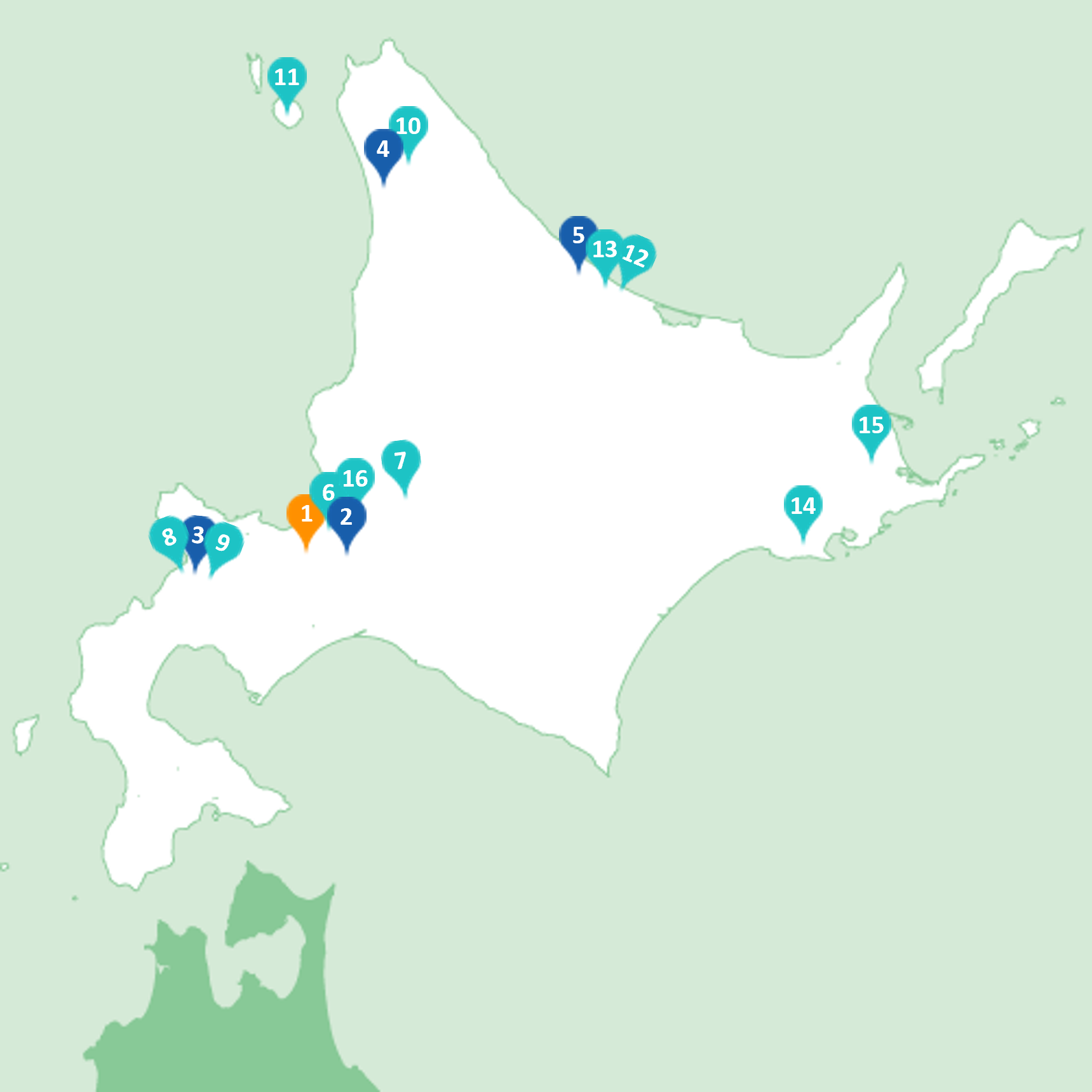 北海道地図