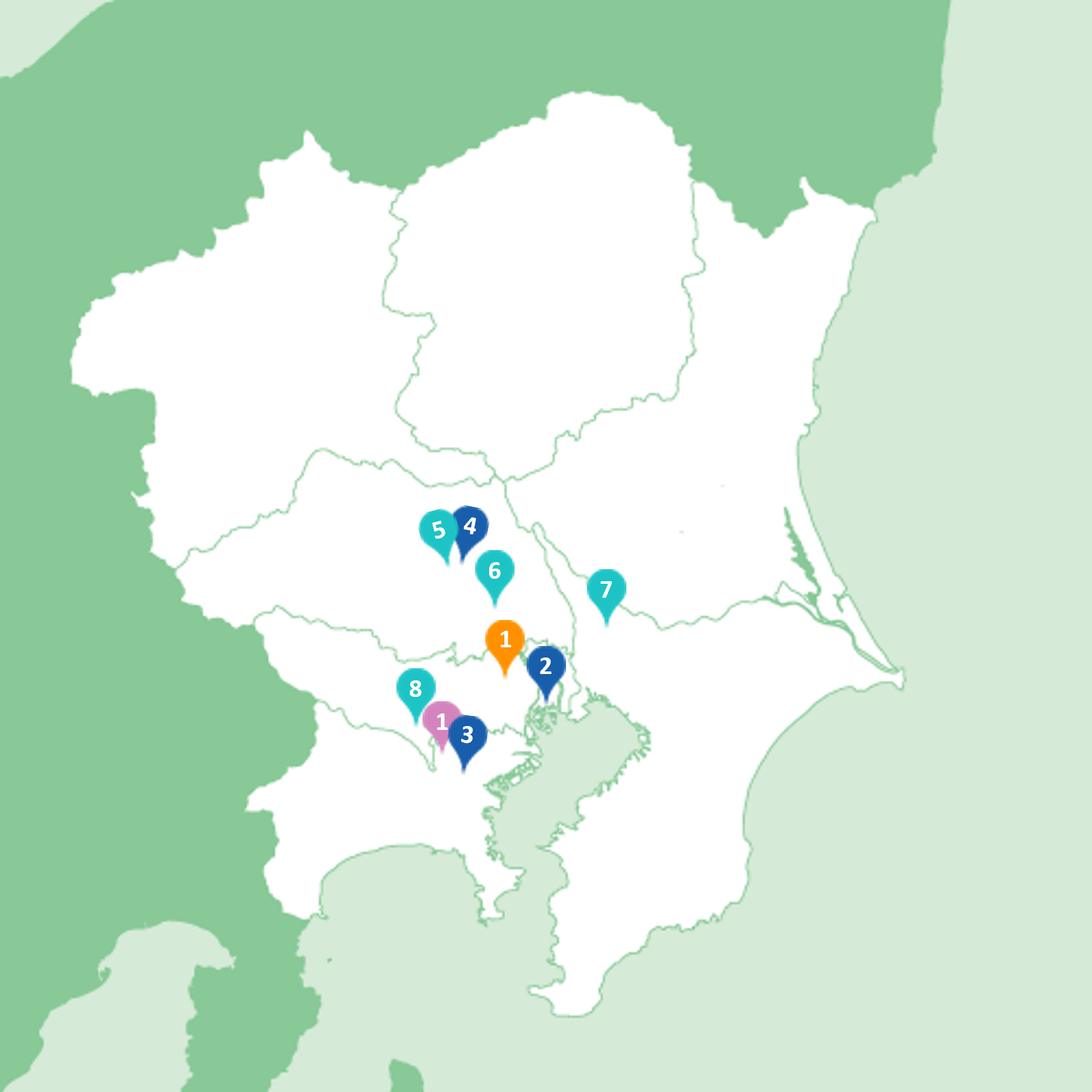 関東地図